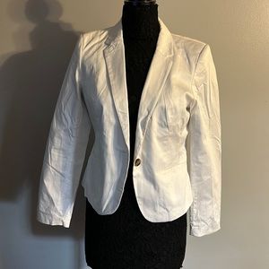 Women’s H&M White Blazer Sz.14